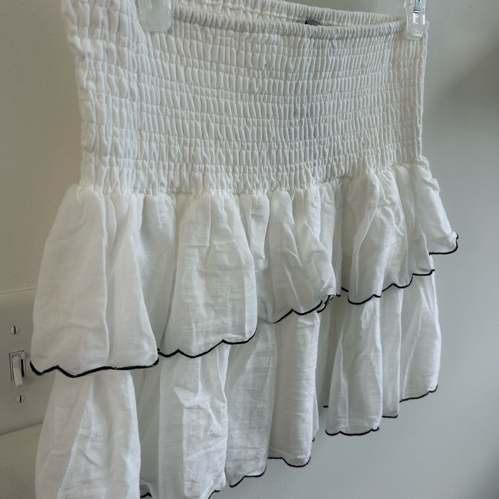 Lulus White Ruffled Skirt - Picture 2 of 4